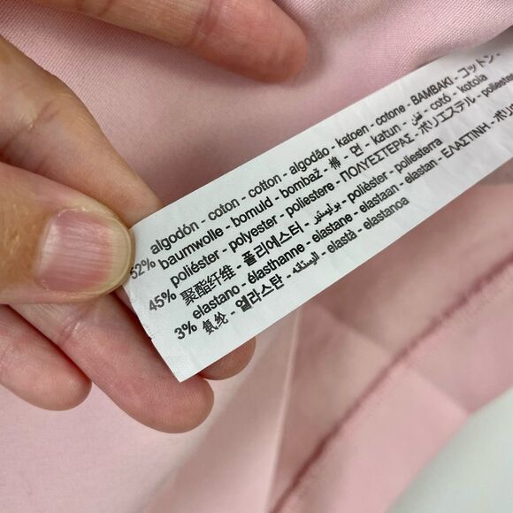 ZARA pink high waist pleated shorts size 6 - Picture 6 of 6